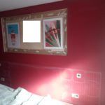 Dormitorio Antes Rojo y Crema (3)